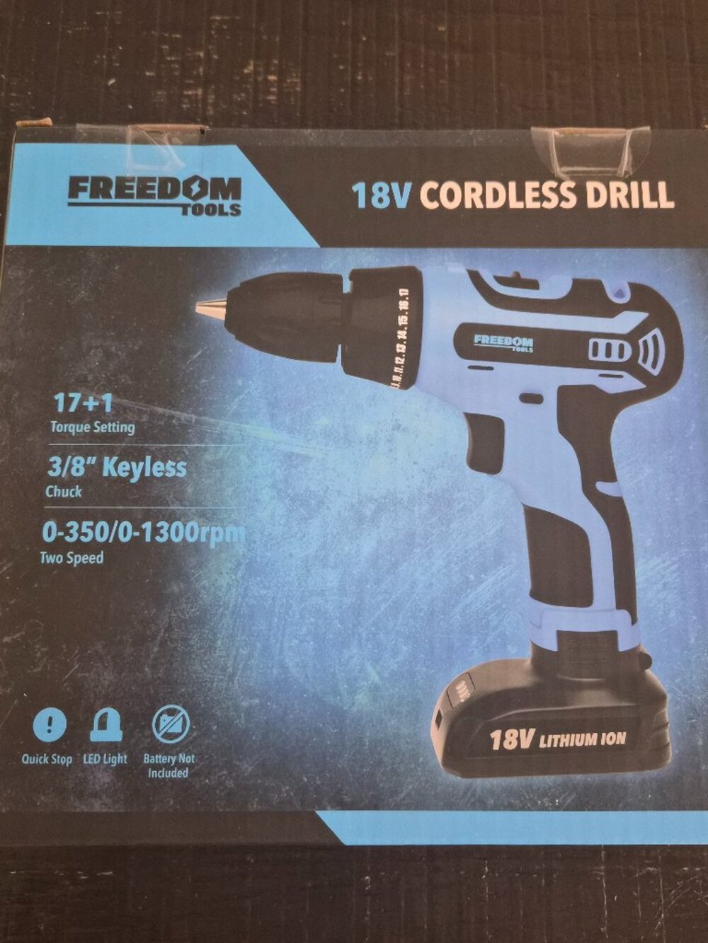 Freedom Tools 18V Cordless Drill